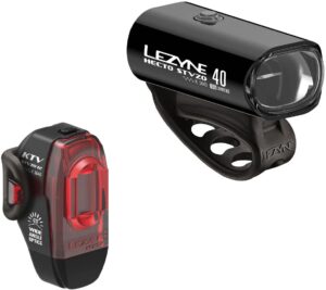 Lezyne Hecto StVZO 40/KTV StVZO Pair Black