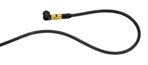 Lezyne ABS Braided Floor Pump Hose Gold