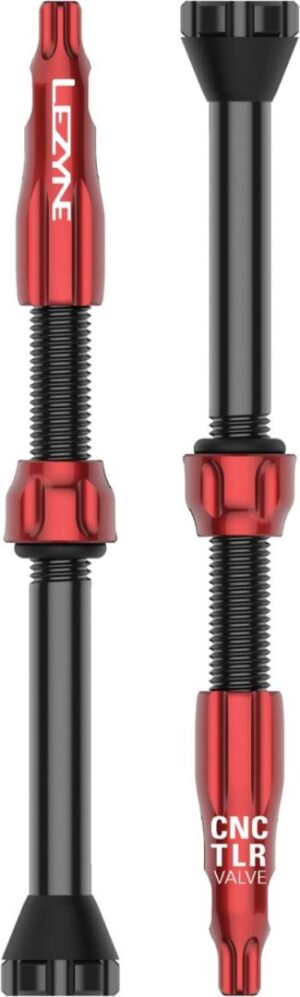 Lezyne CNC TLR Tubeless Valve 60 mm Red