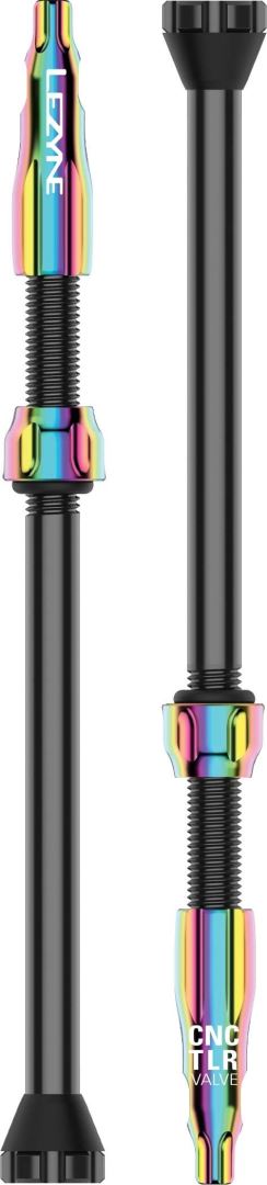Lezyne CNC TLR Tubeless Valve 80MM Neo Metallic