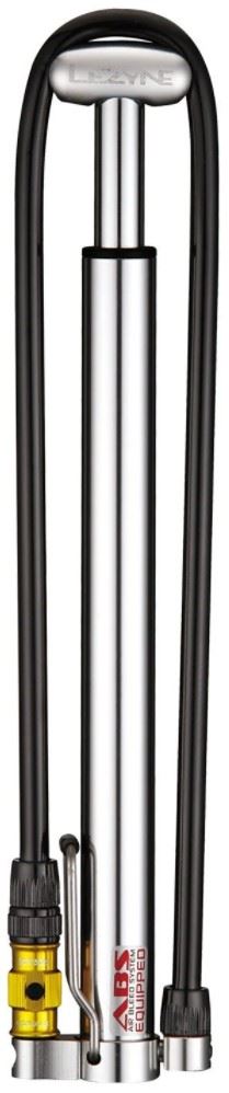 Lezyne Micro Floor Drive HP Zilver