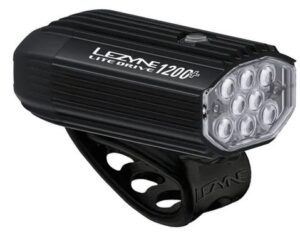 LEZYNE LITE DRIVE 1200+ FRONT SATIN BLACK