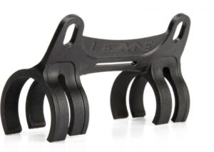 Lezyne HV Pump Mount With Straps Black
