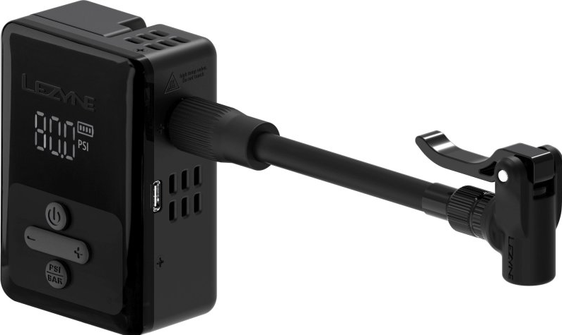 LEZYNE E DRIVE ELECTRIC PUMP SATIN BLACK - Thumbnail Image 3